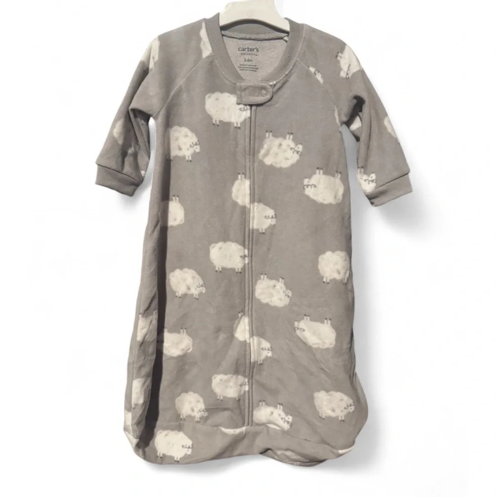 Carter's Soft Gray Sheep Sleep Sack